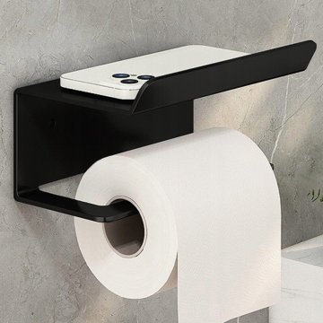 Držák na toaletní papír s poličkou na telefon TOI-PAP3