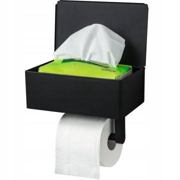 Držák na toaletní papír s úložným prostorem