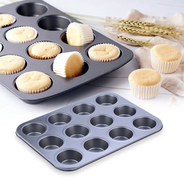 Forma na pečení muffin 12 otvorů - Plech na muffiny