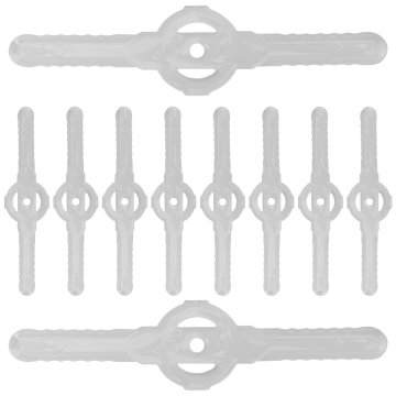 Plastové nože ke křovinořezu 150 mm 10 ks RED TECHNIC