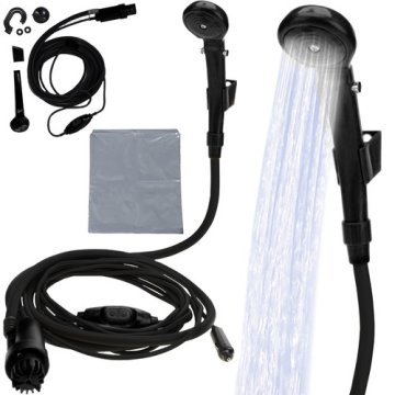 Sprcha přenosná turistická 12V, 60 W, 3,5 l / min Trizand 8877