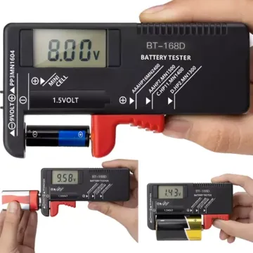 Tester baterií digitální BT-168D, R3, R6, R20,…