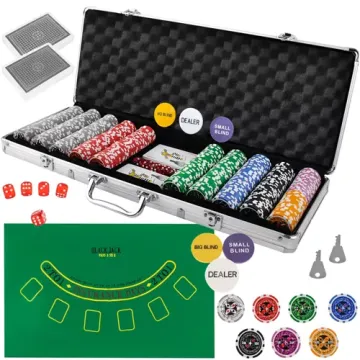 Poker set 500 žetonů v kufru Malatec 23529