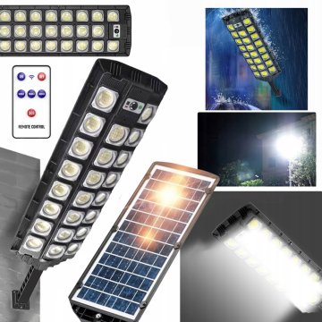 Pouliční solární lampa s pohybovým senzorem 600 LED 2000W
