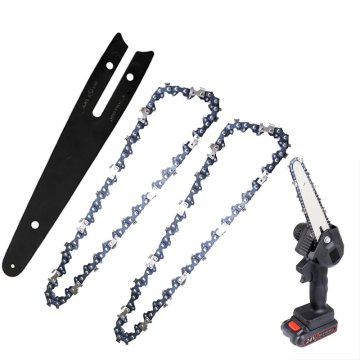 Lišta + 2x řetěz pro ruční elektrické AKU pilky 6" - Univerzální ADM