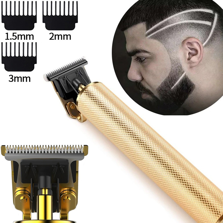 Profesionální zastřihovač vlasů a vousů - Hair Trimmer - Zlatý Profesionální zastřihovač vlasů a vousů - Hair Trimmer - Zlatý