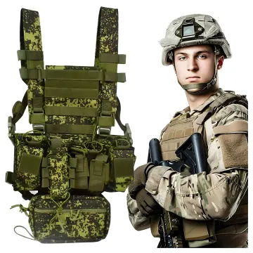 RC-K-1123 Taktická vesta MOLLE – lehká vojenská vesta pro airsoft a taktické aktivity