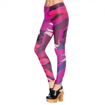 Legíny - Pink Camo
