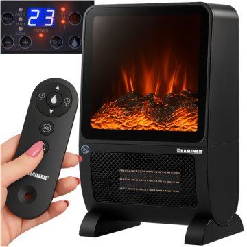 Elektrický ohřívač s plamenovým efektem 2000W Blazeo Kaminer 26317