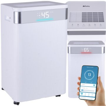 Odvlhčovač vzduchu Ruhhy Brisoo 2000 – 20 l/24 h, WiFi, higrostat, 4,3l nádrž