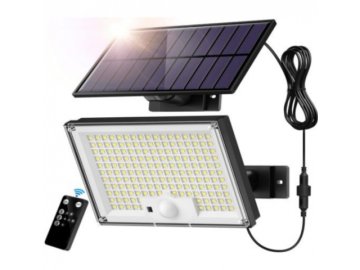 EB360 Solární LED lampa se senzorem pohybu a dálkovým ovládáním