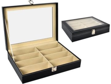 Organizér na sluneční brýle Box na 8ks ISO 8512