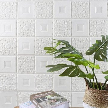 Samolepicí stropní kazeta 70x70cm - bílá
